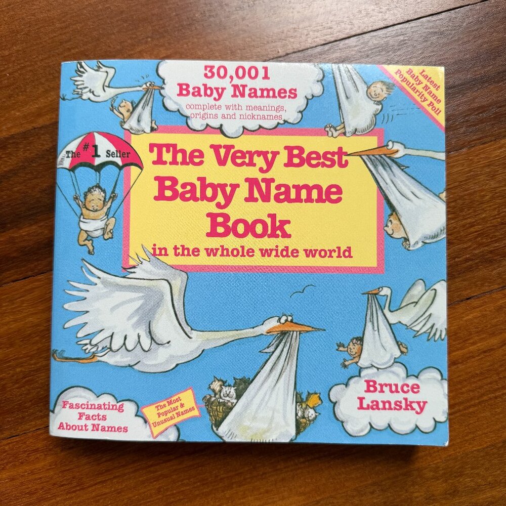 The Very Best Baby Name Book in the Whole World by Bruce Lansky